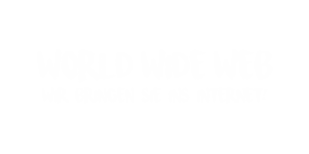 Wir bringen Sie ins Internet